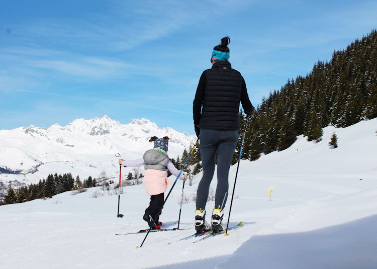 Cross-country skiing ski pass